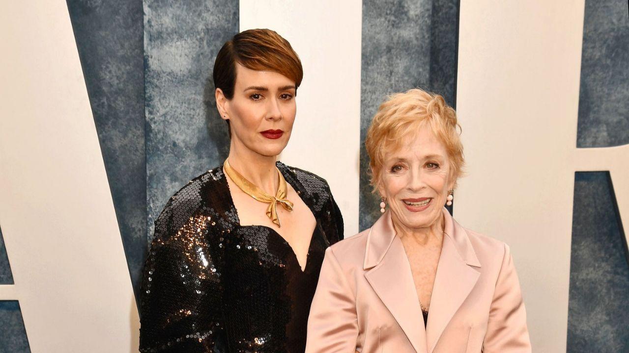 image of Sarah Paulson and Holland Taylor first met in 2005 before publicly confirming their romance in 2015.
