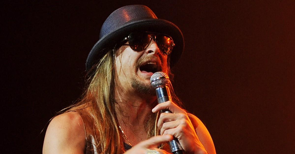 kid rock waves gun in reporters face screams september  pp