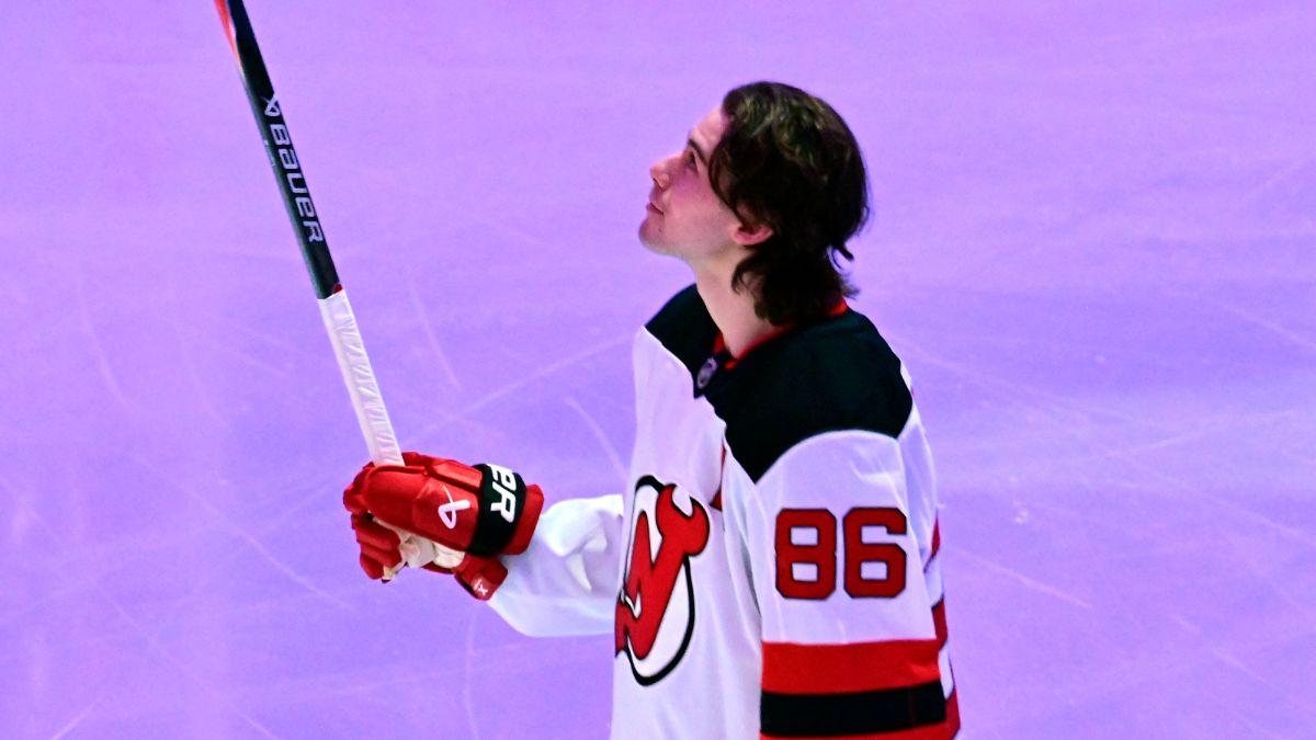 who is jack hughes us men hockey team star