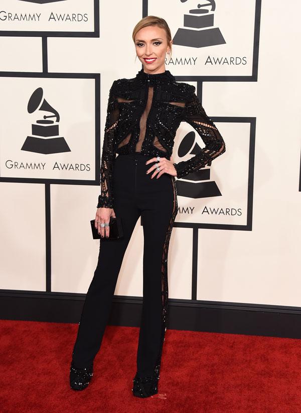 Giuliana rancic 2015 grammy arrivals 04