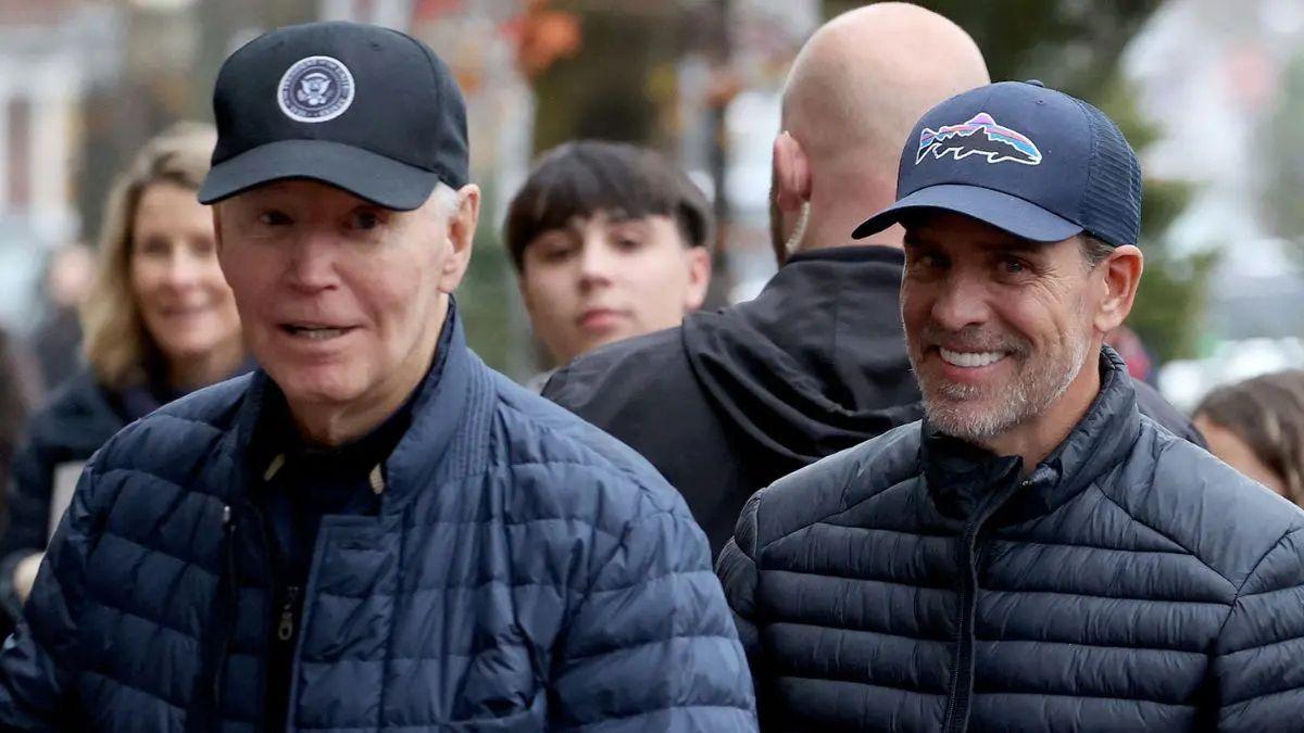 image of hunter and Joe biden