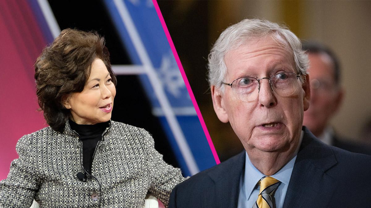Mitch McConnell,Elaine Chao