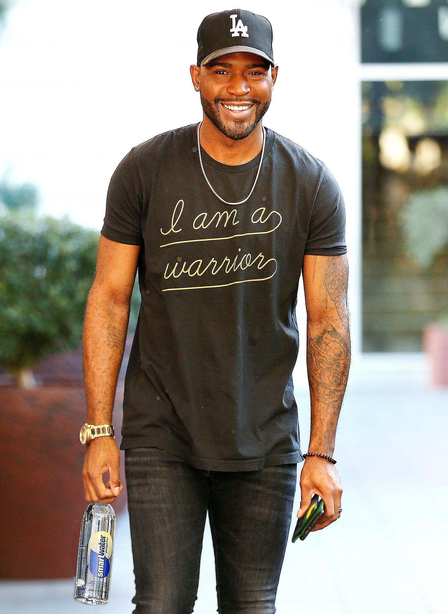 Karamo Brown keeps hydrated with smartwater