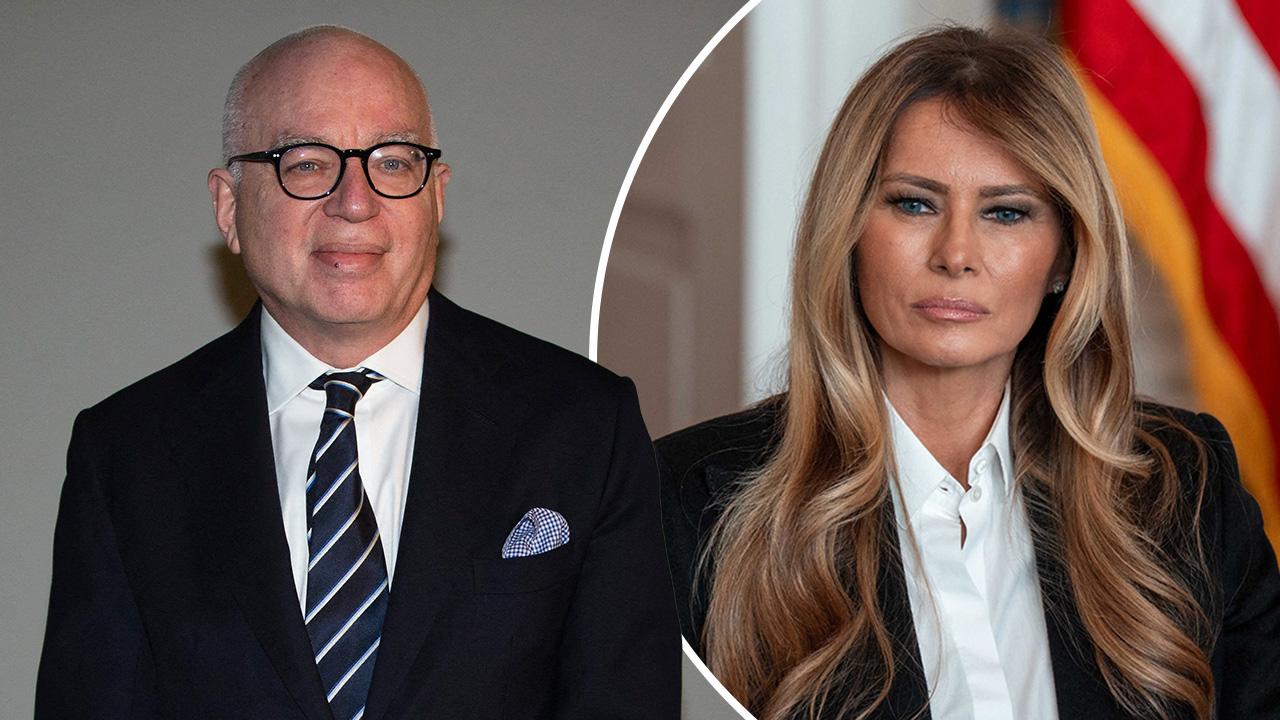 Composite photo of Michael Wolff and Melania Trump.