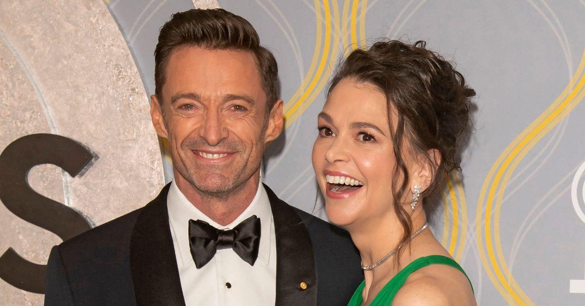 sutton foster hugh jackman happy