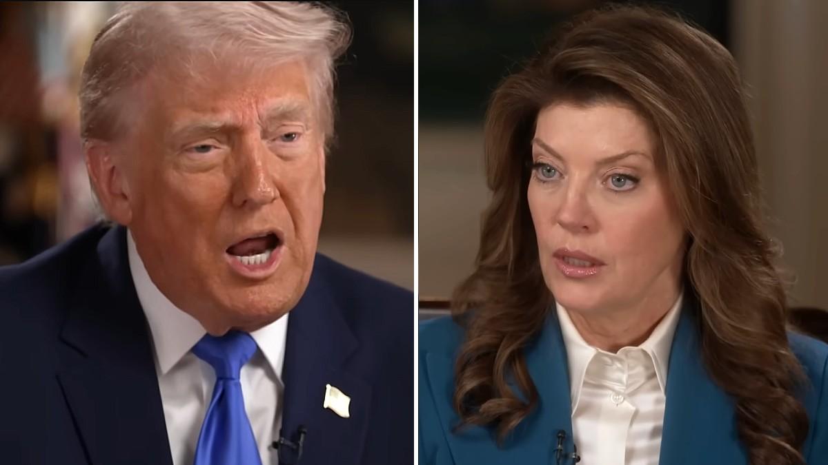 image of The president continues to fume over the interview. 