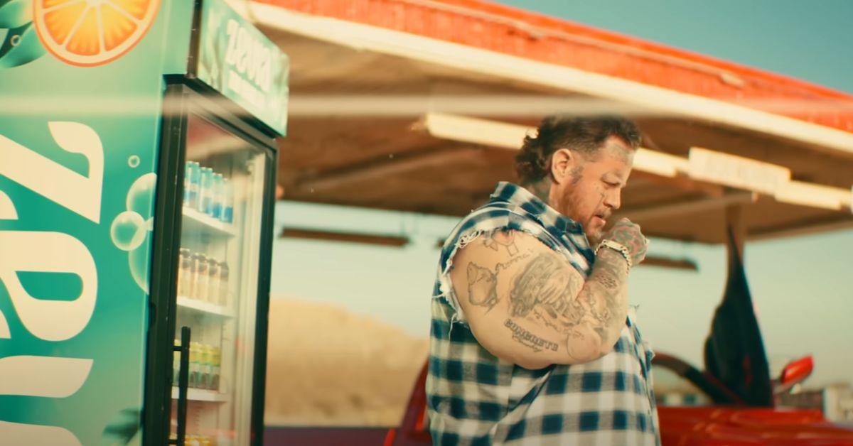 Country Star Jelly Roll in Zevia Ad