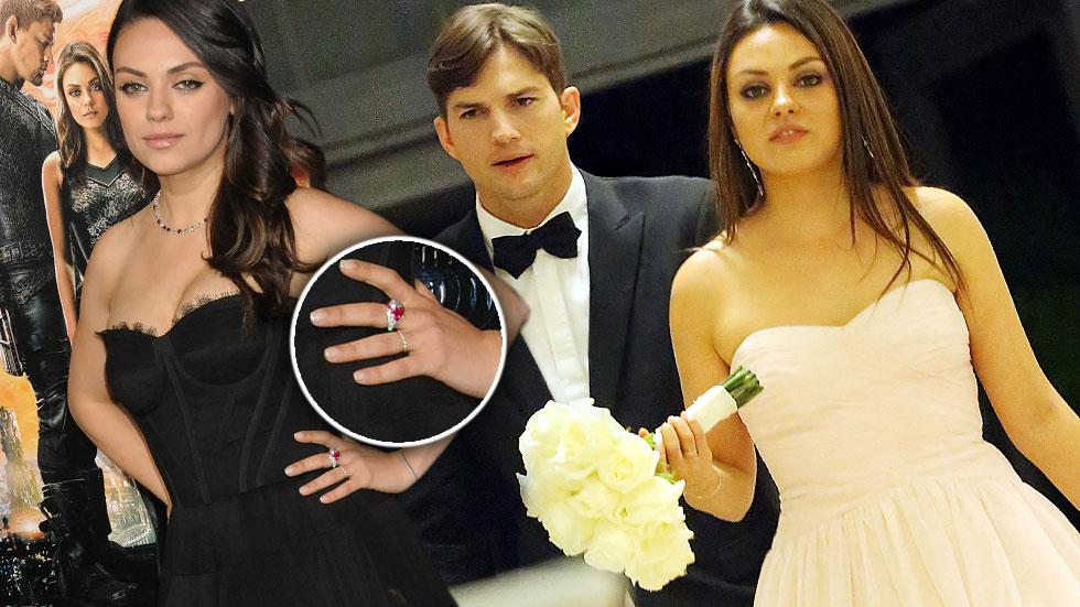 Mila kunis ashton kutcher married