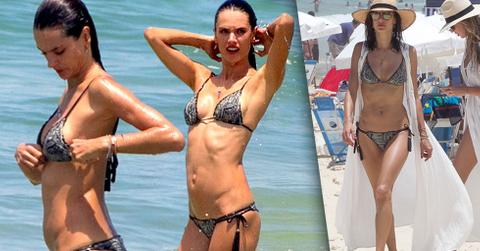 alessandra ambrosio bikini photos