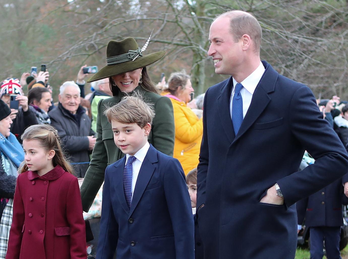 tension prince william kate middleton feuding son george boarding school