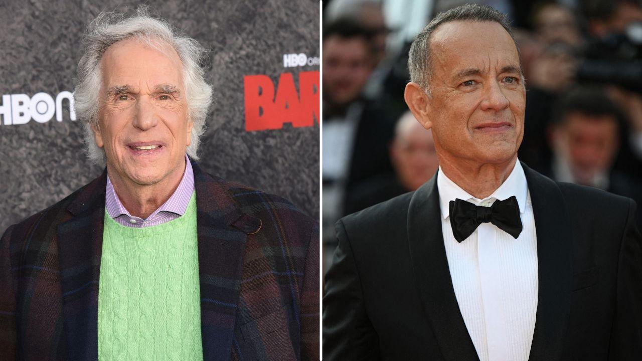 Image of Henry Winkler recalled an issue involving Tom Hanks' appearance on 'Happy Days.'