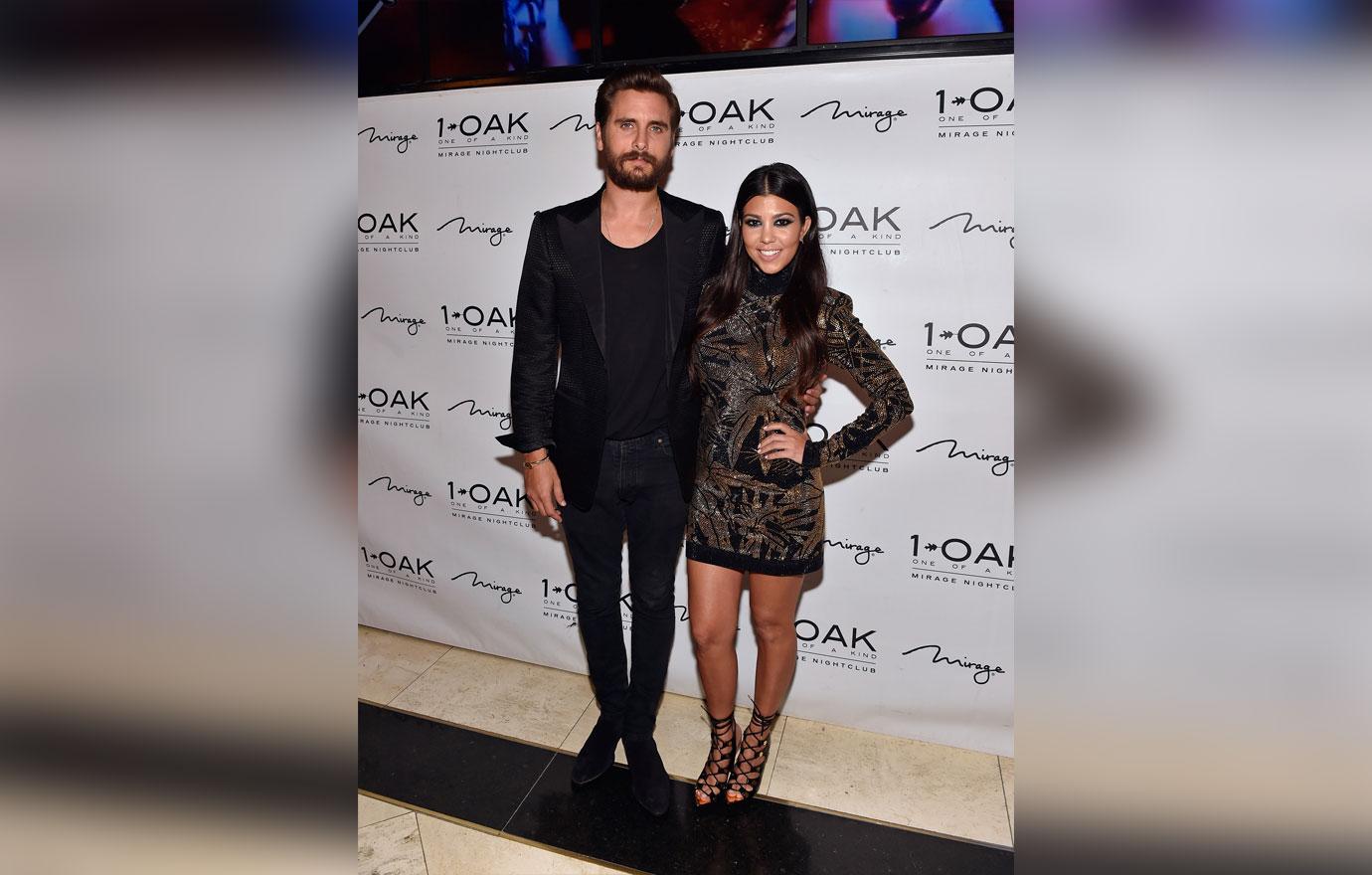 Scott Disick & Kourtney Kardashian