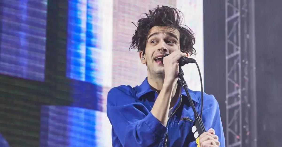 Photo of in June, Healy said 'it's a conscious decision' to not get political at concerts.