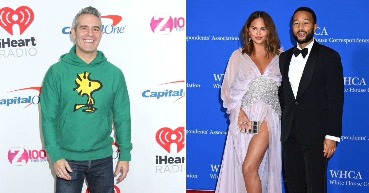 Andy Cohen Makes Cheeky Comment On Video Of Chrissy Teigen's Lap Dance