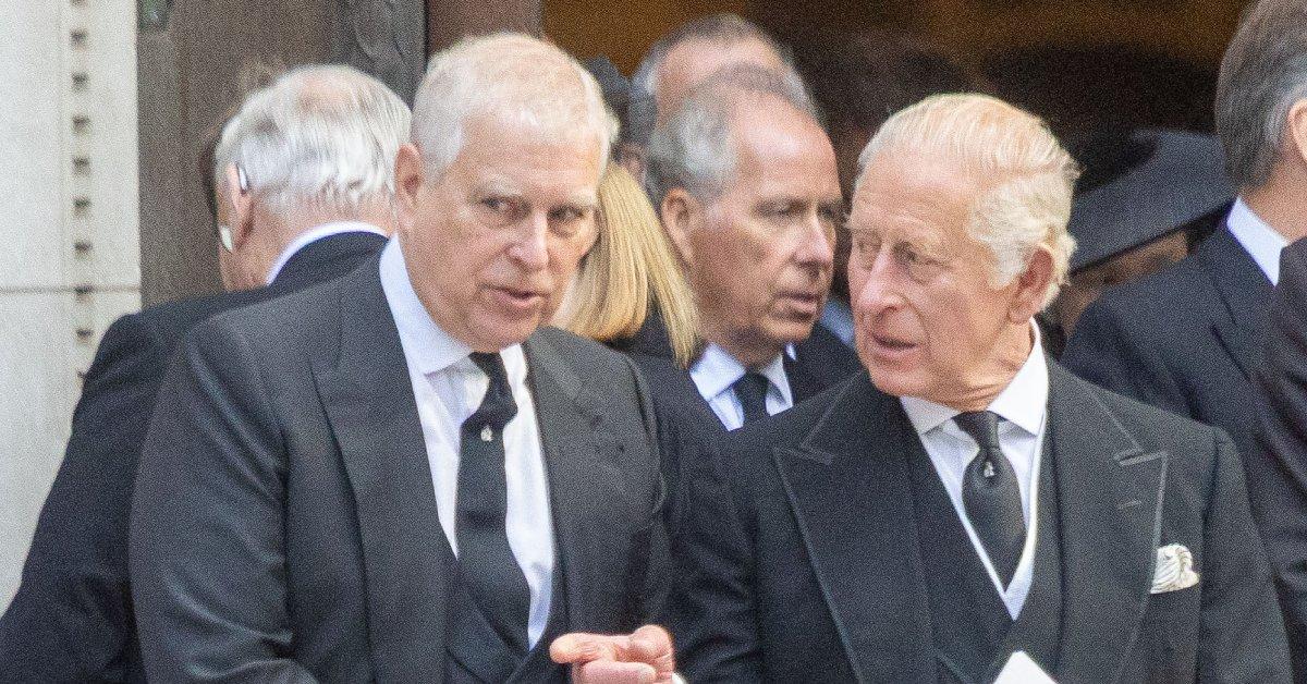 Photo of the ceremony was a rare public outing for Andrew, who was friends with late pedophile Jeffrey Epstein.