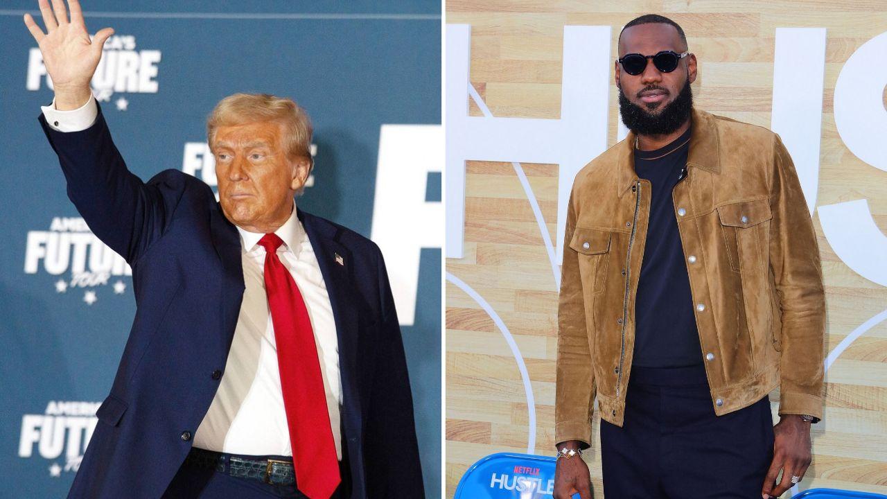 LeBron James, Donald Trump
