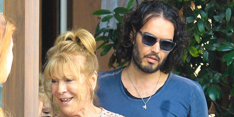 Russell brand mom serious road accident injuries main