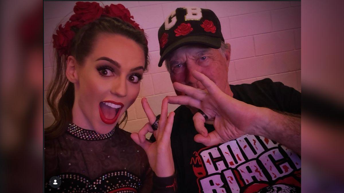 Image of She shared a proud moment from the competition.