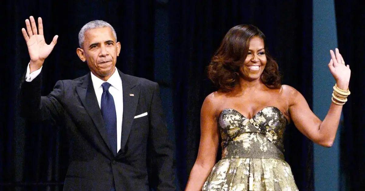 Photo of Michelle and Barack Obama were at the center of split rumors earlier this year.