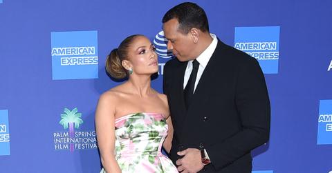 Jennifer Lopez and Alex Rodriguez