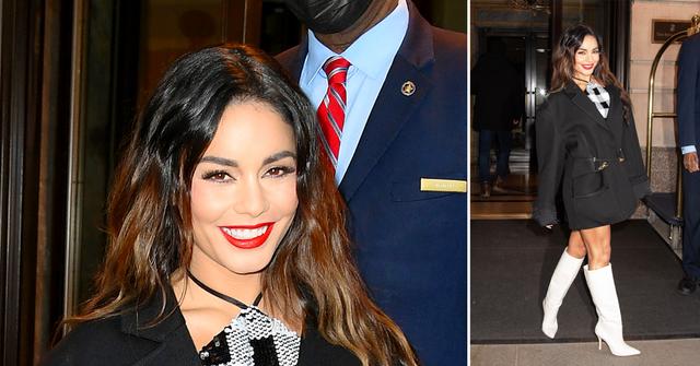 vanessa hudgens in nyc ok