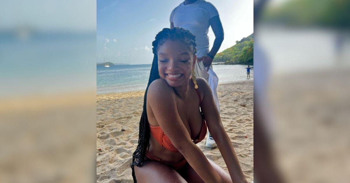 halle bailey most sizzling thirst trap photos