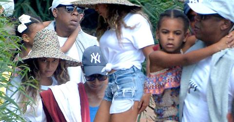 beyonce jay z blue ivy vacation