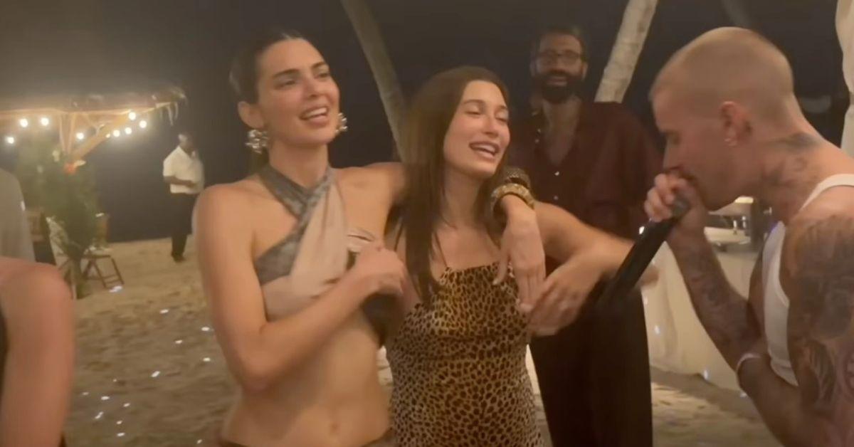 image of Justin Bieber dedicated his song to Kendall for her birthday. 