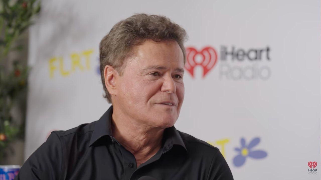 Photo of Donny Osmond shared his sage advice.