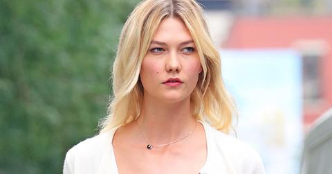 Karlie kloss plunging neckline nyc pics