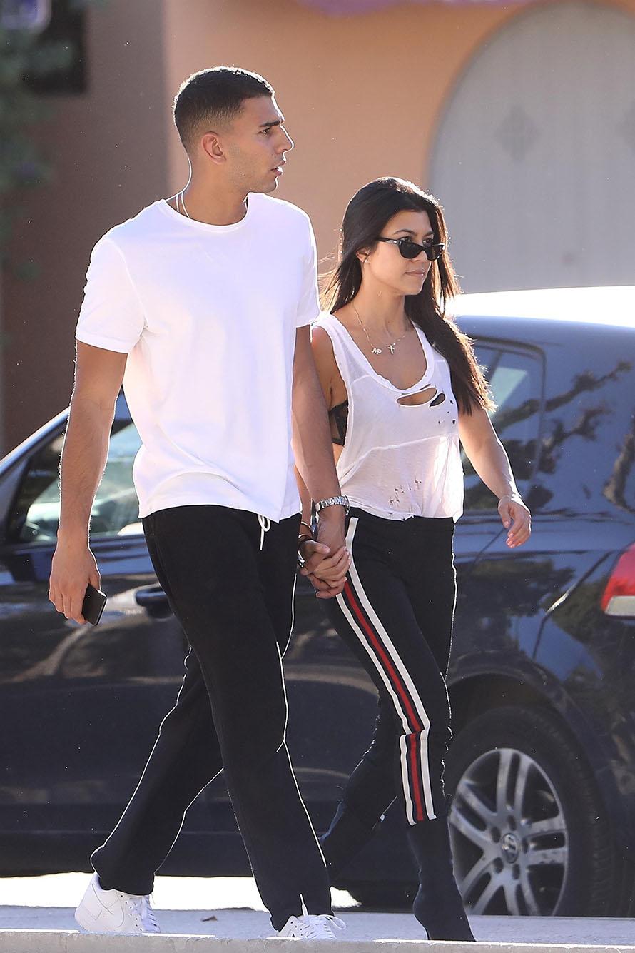 Kourtney Kardashian and Younes Bendjima take their love to Saint Tropez