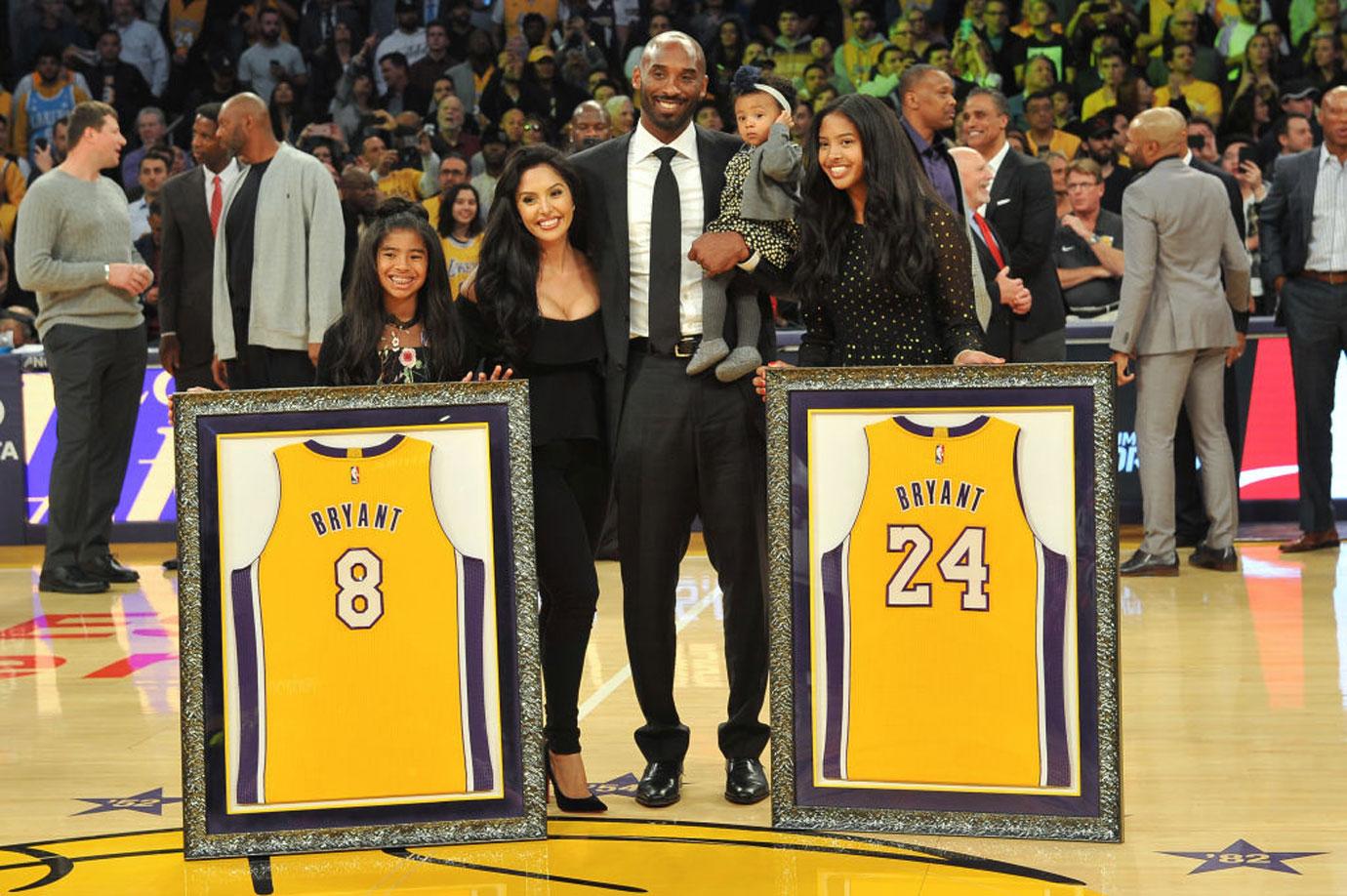 Kobe Bryant Family Baby Girl