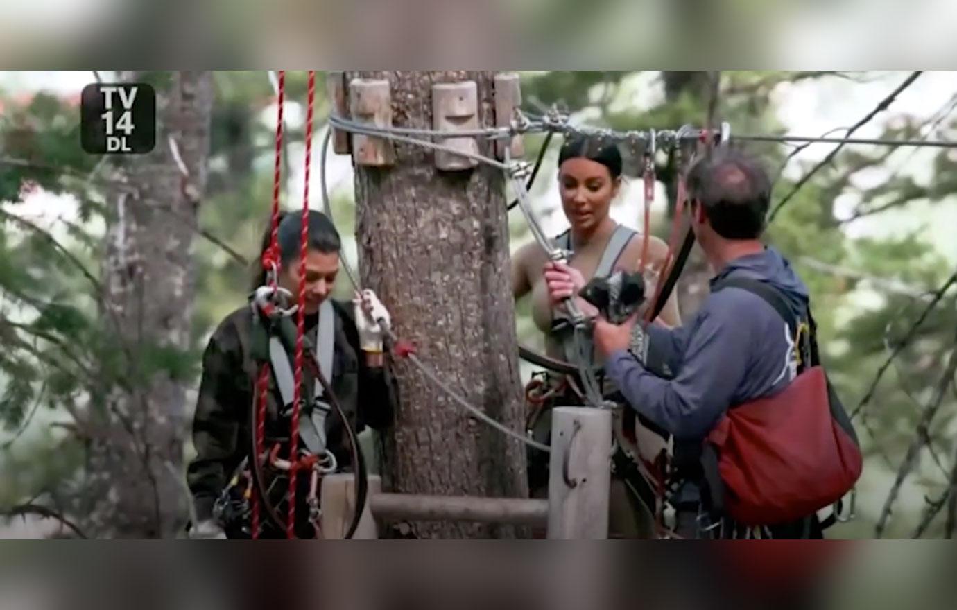 Kim Kardashian Has Meltdown During Obstacle Course