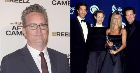 matthew perry reveals he received really nice texts from a few friends costars pp