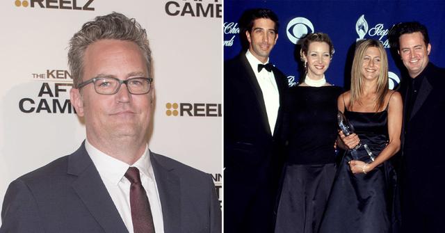 matthew perry reveals he received really nice texts from a few friends costars pp