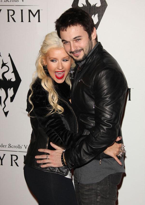 Christina aguilera Matt Rutler