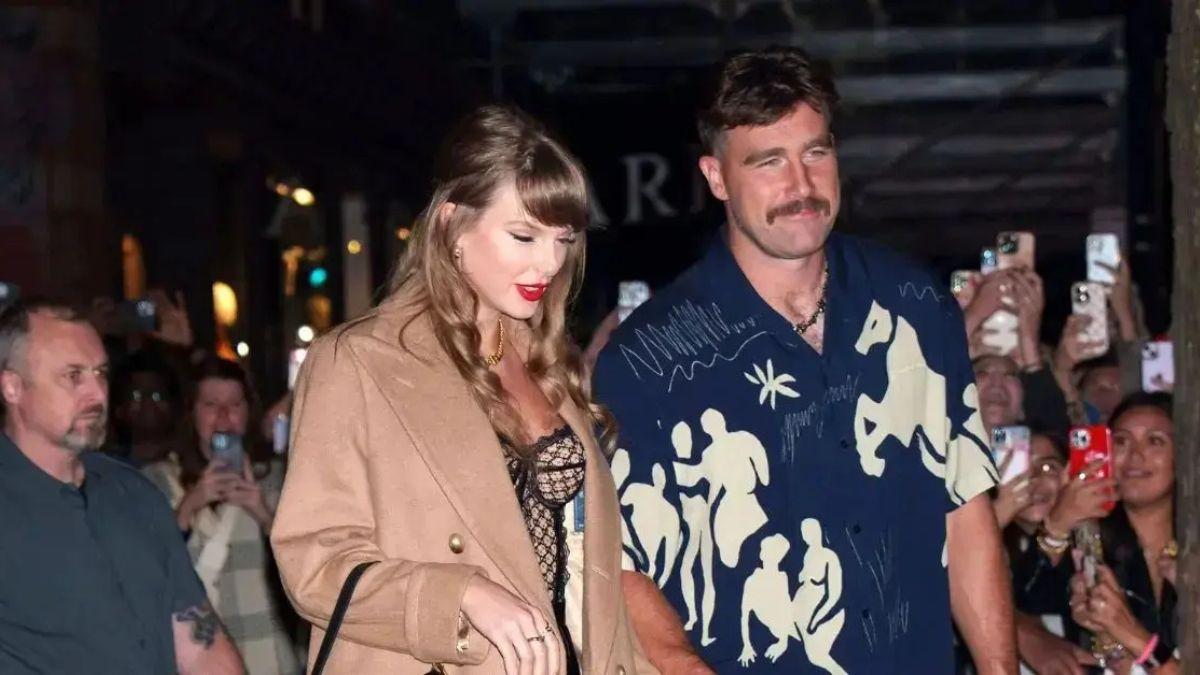 Photo of The musician's song 'Wood' includes lyrics about the size of Travis Kelce's manhood.