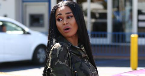 Blac Chyna At The Van Nuys Courthouse