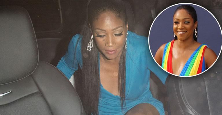 Tiffany Haddish Suffers Wardrobe Malfunction At 2018 Emmys After Party.