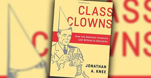 Jonathan a knee book for profit education class clown businesspeople ok widel
