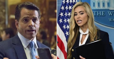 Split image of Anthony Scaramucci and Katie Zacharia
