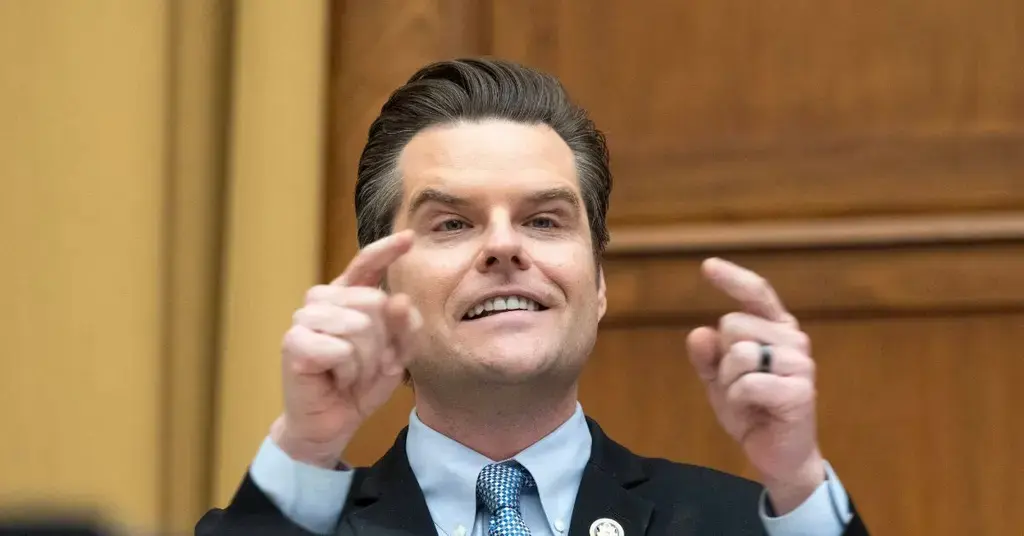 matt gaetz attacks house ethics committee florida investigation