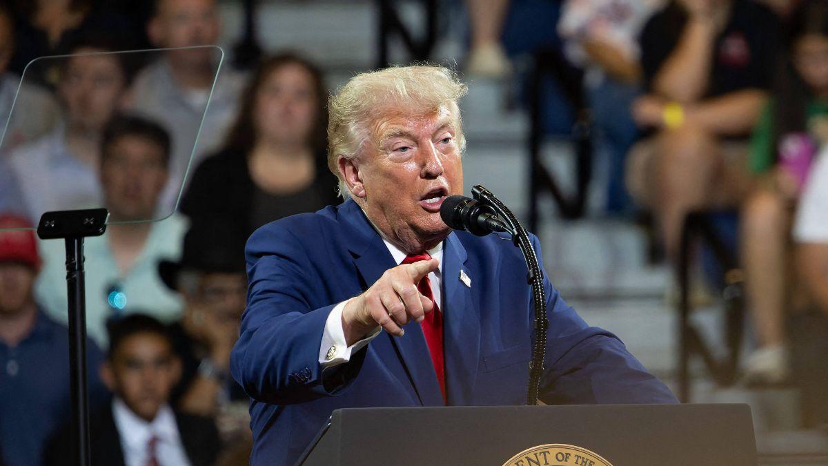 Image of His remarks targeted political and media rivals.