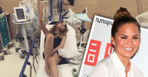 chrissy tiegen hospitalized emergency room photos