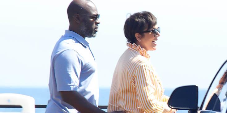 Kris jenner corey gamble handsy pics