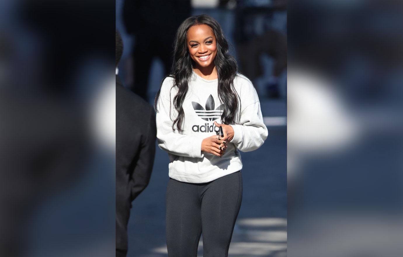 Rachel lindsay engagement update bachelorette star jimmy kimmel live 06