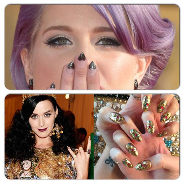 Kelly Osbourne Katy Perry Nails