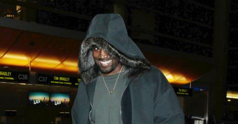 Kanye West arrives at the Los Angeles International Airport****NO DAILY MAIL SALES****