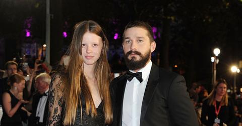 Shia labeouf mia goth red carpet