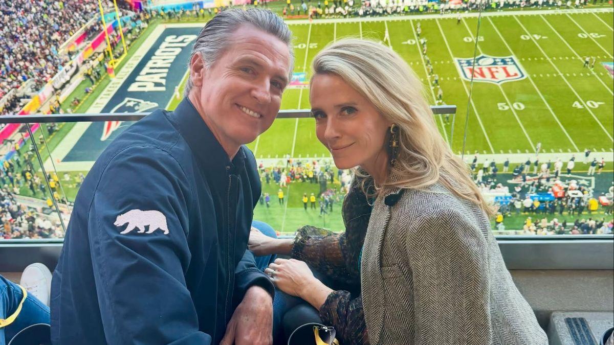 Photo of Gavin and Jennifer Newsom married in 2008.